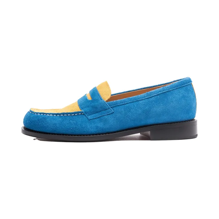 Hender Scheme Typical Color Exception Loafer “Blue/Yellow” (TCE-LF)