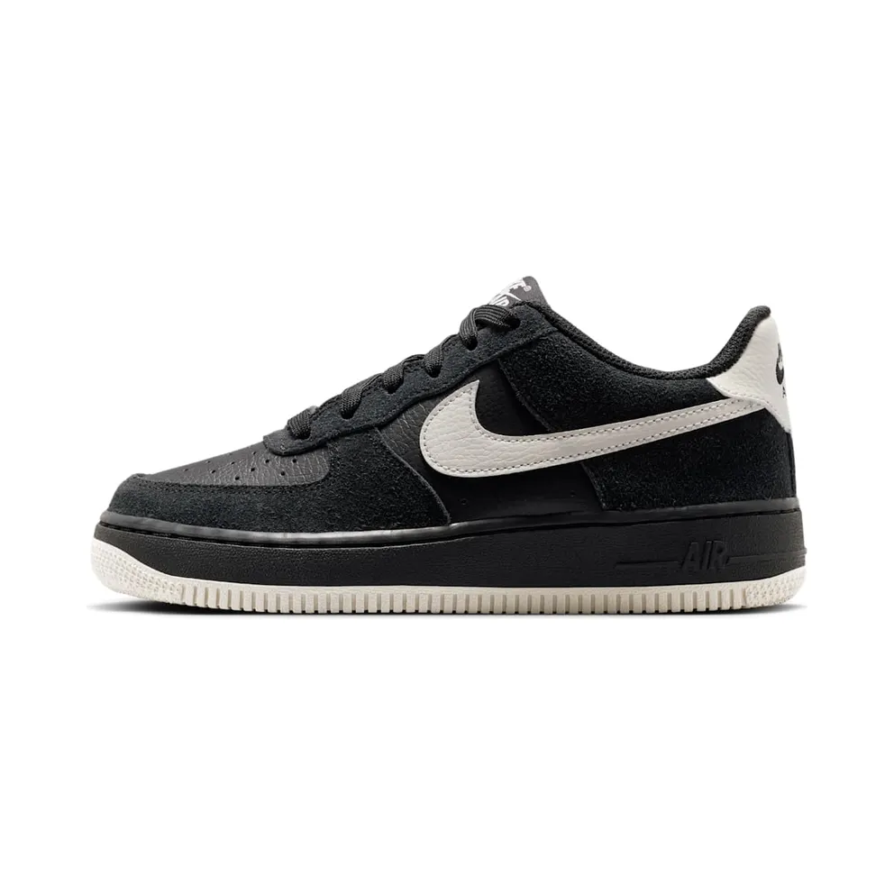 Nike Air Force 1 Low LV8 2 GS “Black Light Bone” (HV4760-001)