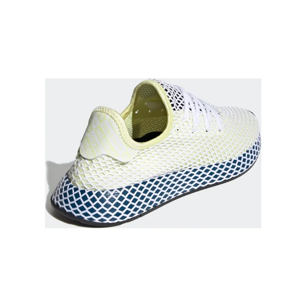 adidas Deerupt Runner Yellow Tint / Cloud White / Legend Marine (EF5377)