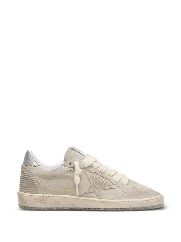 Golden Goose Ball Star sneakers with applicatie – Beige (GWF00913F008069)