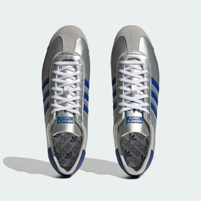 adidas Country OG Matte Silver / Bright Blue / Cloud White (IE4230)