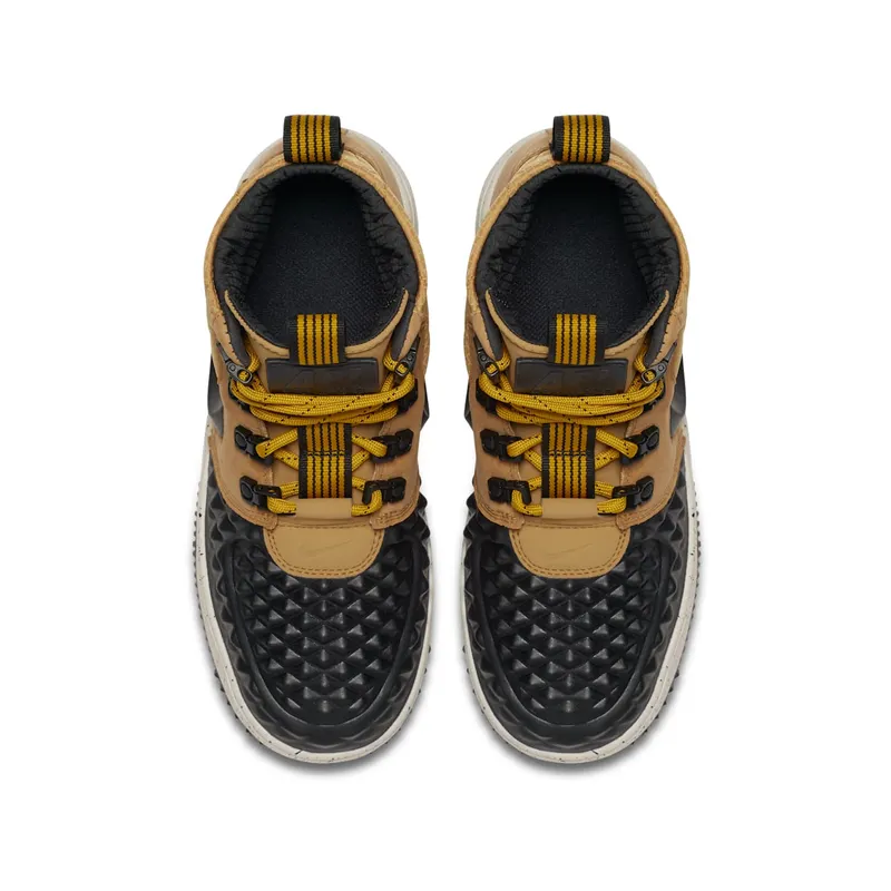 Nike Lunar Force 1 Duckboot Metallic Gold (GS) Metallic Gold/Light Bone-Black (922807-700)