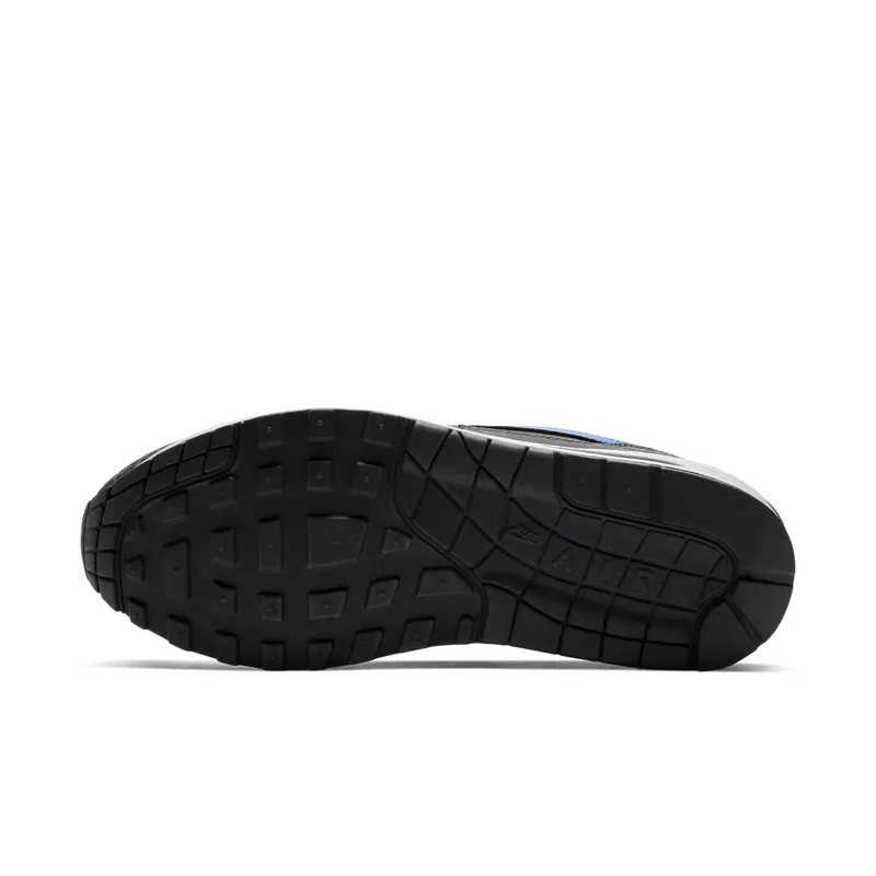 Nike Air Max 1 Safari Reflective Black Off Noir/Atmosphere Grey-Hyper Blue (BQ6521-001)