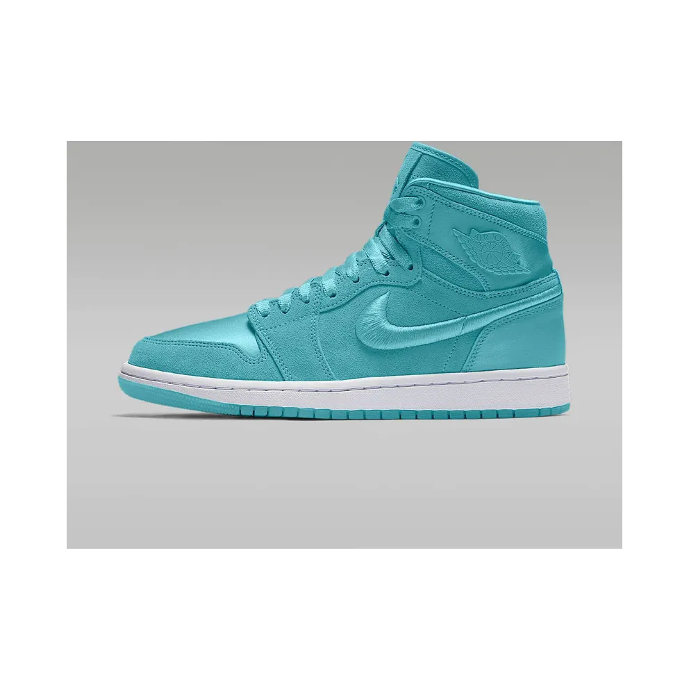 Jordan 1 Retro High Season of Her Light Aqua (W) Light Aqua/White-Metallic Gold (AO1847-440)