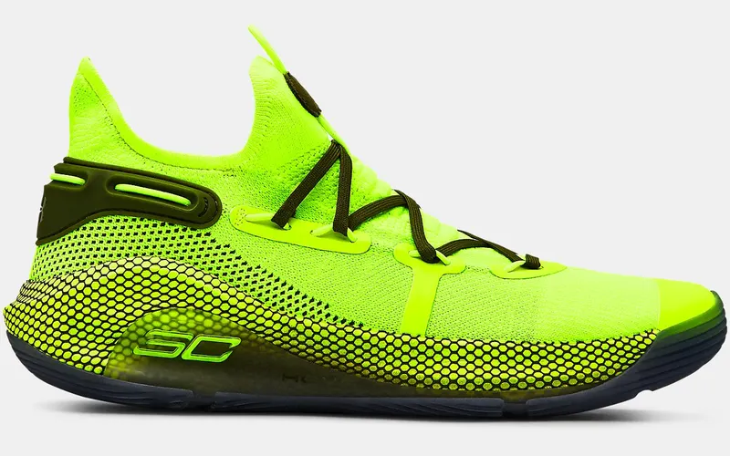 Under Armour Curry 6 Coy Fish High Vis Yellow/High Vis Yellow-Guardian Green (3020612-302)
