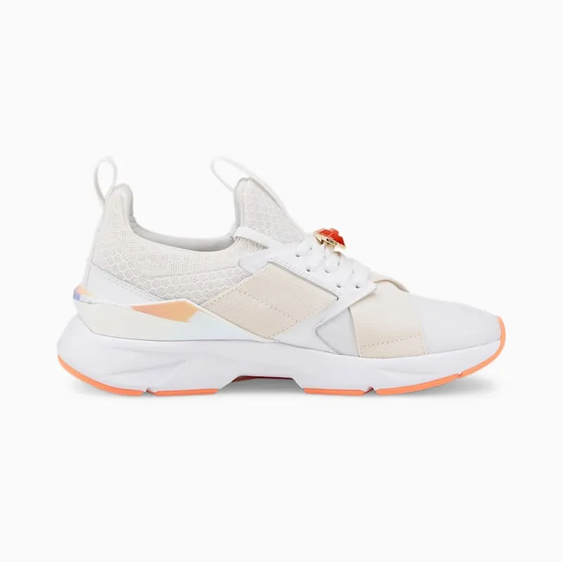 Puma Muse X5 Crystal G “White Peach Pink” (384099-01)