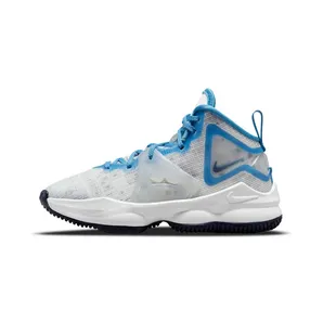 Nike LeBron 19 “White / Blue Void / Dutch Blue” (DD0421-100)