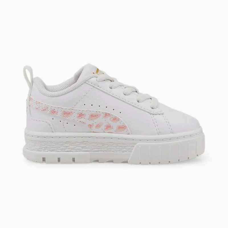 PUMA Mayze Wild Babies’ White/Prism Pink (385700-01)