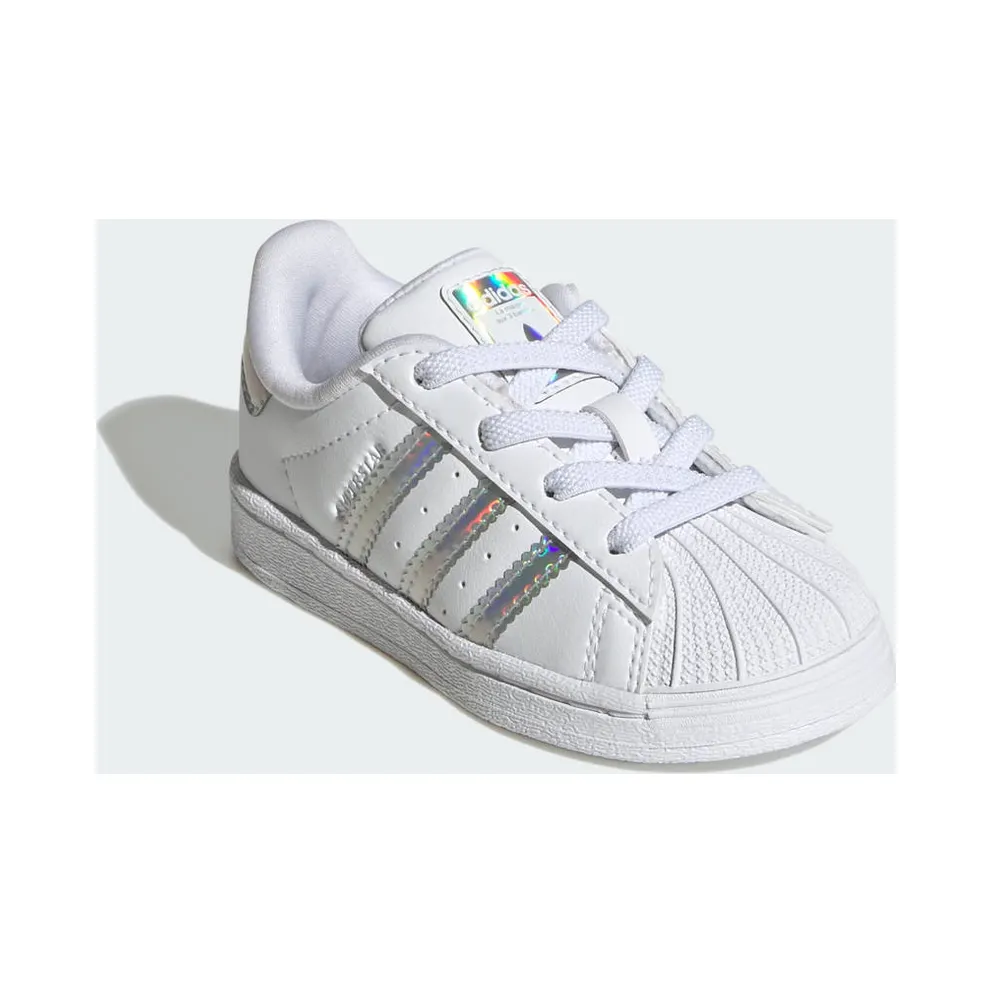 adidas Superstar Kids White / White / Silver Dawn (IG0259)