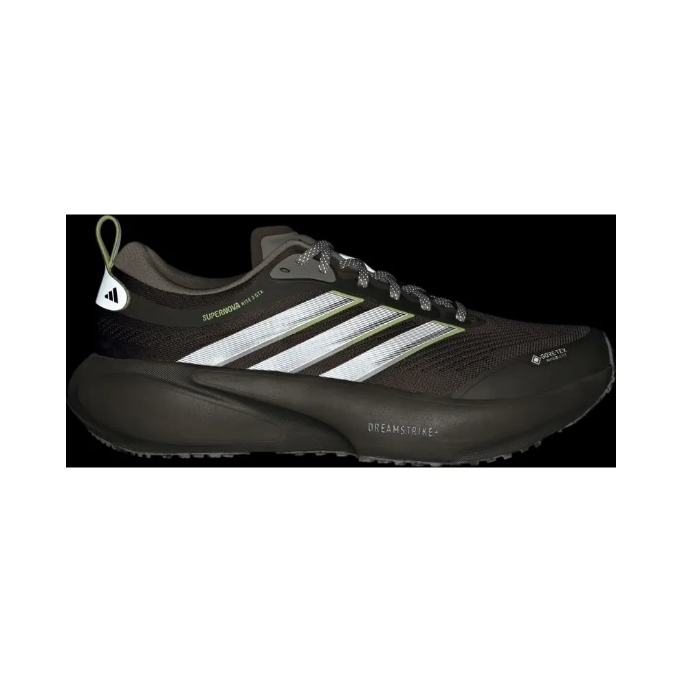 Adidas SUPERNOVA RISE 3 GTX Running Shoes Shadow Olive / Iron Metallic / Frozen Lemon (IH4655)