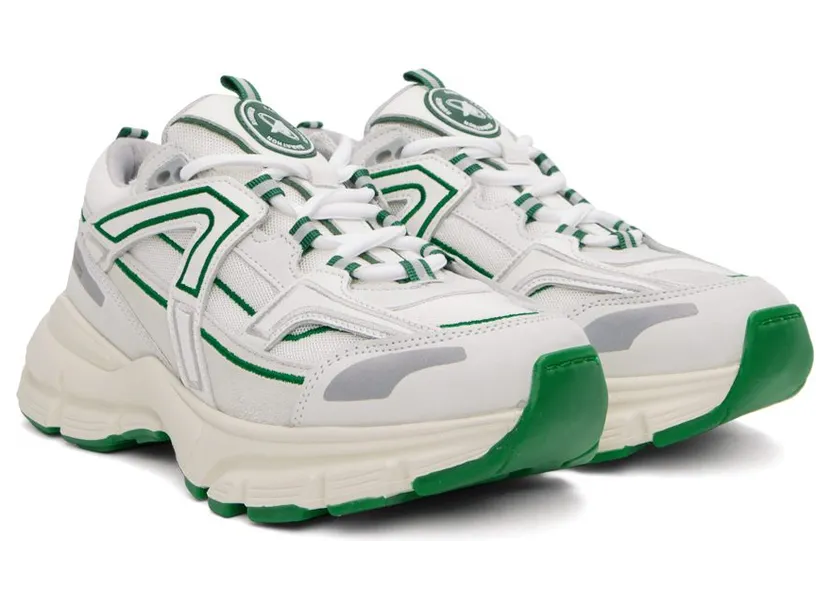 Axel Arigato White & Green Marathon R-Trail White/Green (F0568005) (4)