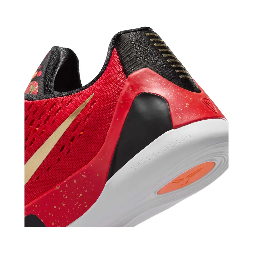 Nike Kobe Nine Low University Red / Metallic Gold / Black (IM9569-600)