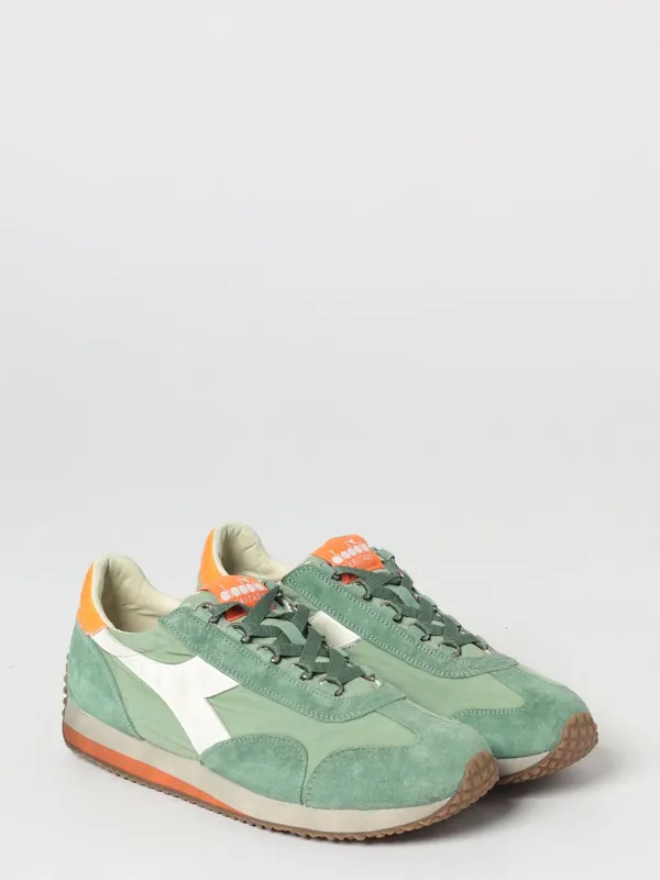 Diadora Equipe in Canvas and Suede Green (20118157670214)