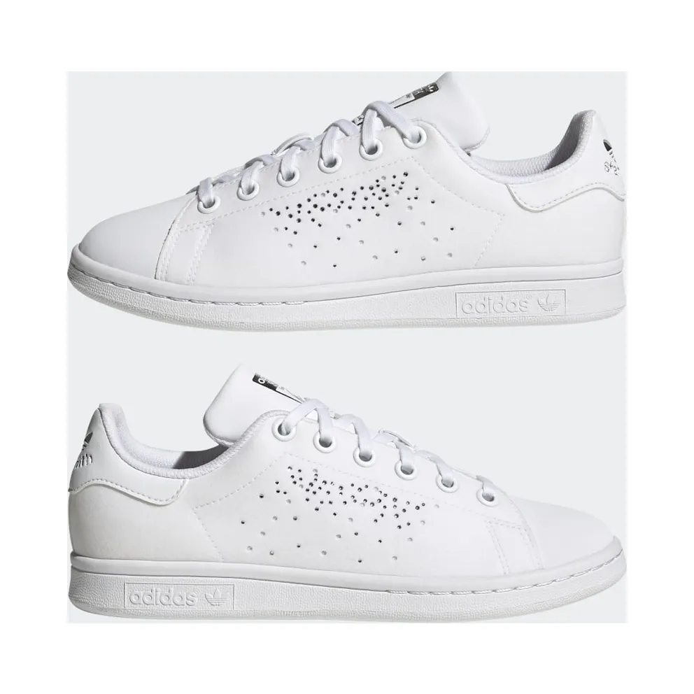 Adidas Stan Smith Cloud White / Cloud White / Silver Metallic (GZ7387)