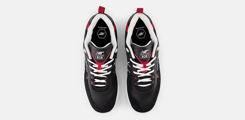 New Balance Numeric 808 Tiago Lemos Black Red (NM808BRD)