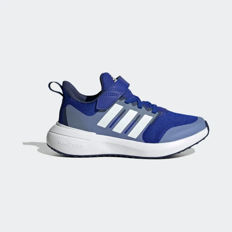 adidas FortaRun 2.0 Cloudfoam met Elastische Veters en Klittenband Lucid Blue / Cloud White / Blue Fusion (HP5452)