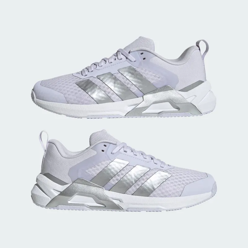 Adidas Dropset Control Training Shoes Frozen Purple / Silver Metallic / Cloud White (KJ9167)