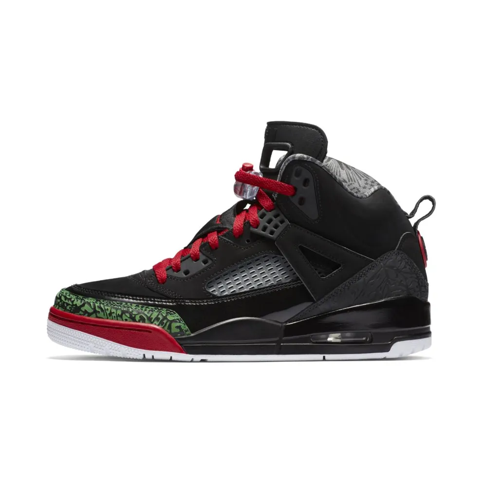 Jordan Spizike Black Varsity Red (2017) Black/Varsity Red-Classic-Green-White (315371-026)