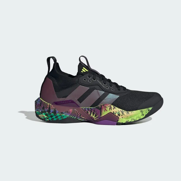 adidas X Jeremy Scott Pride Rapidmove Adv 2 Core Black / Aurora Met. / Acid Yellow (JR6401)