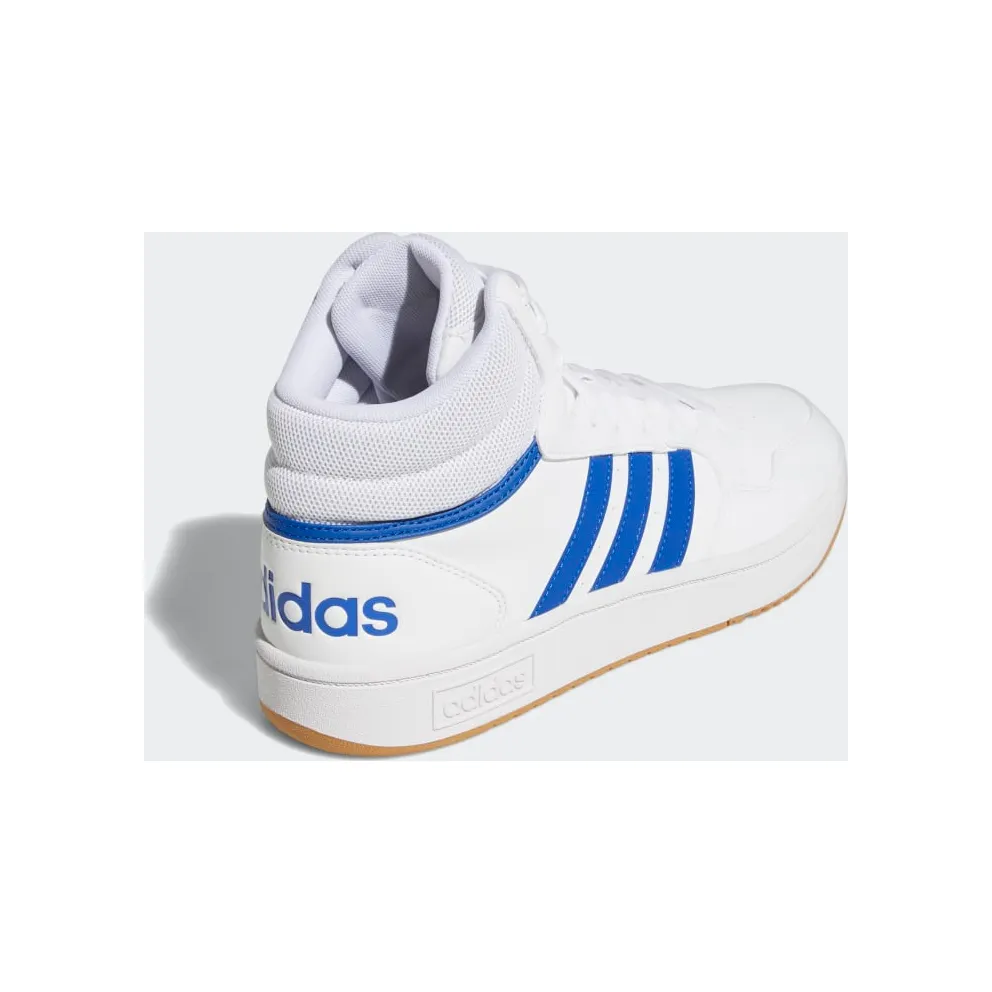 adidas Hoops 3.0 Mid Classic Vintage Cloud White / Royal Blue / Gum (GW3021)