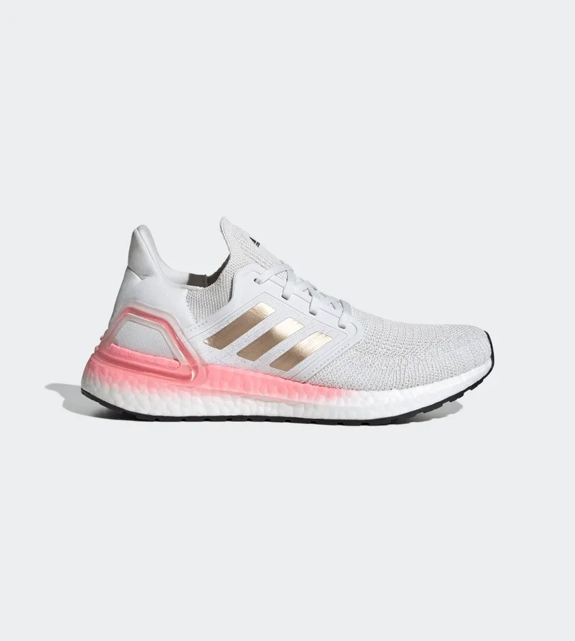 Adidas UltraBoost 20 ‘Light Flash Red’ Crystal White/Copper Metallic/Light Flash Red (EG0724)
