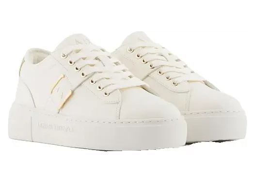 Armani Exchange Armani sneaker Off White / Pale Gold (XW002224AF21429MZ12841) (2)