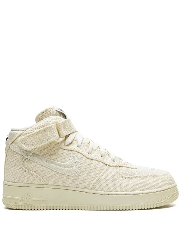 Nike x Stussy Air Force 1 low-top – Beige (DJ7841)