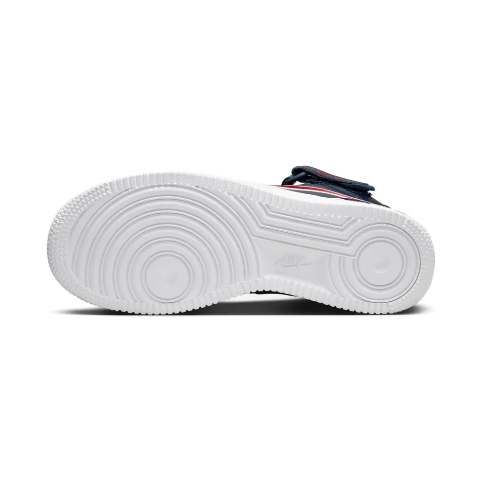 Nike Air Force 1 ’07 Mid Obsidian University Red White Wolf Grey (FJ0728-400)