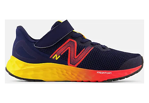 New Balance Fresh Foam Arishi v4 Bungee Lace Team Navy Electric Red Egg Yolk (PAARIKB4)