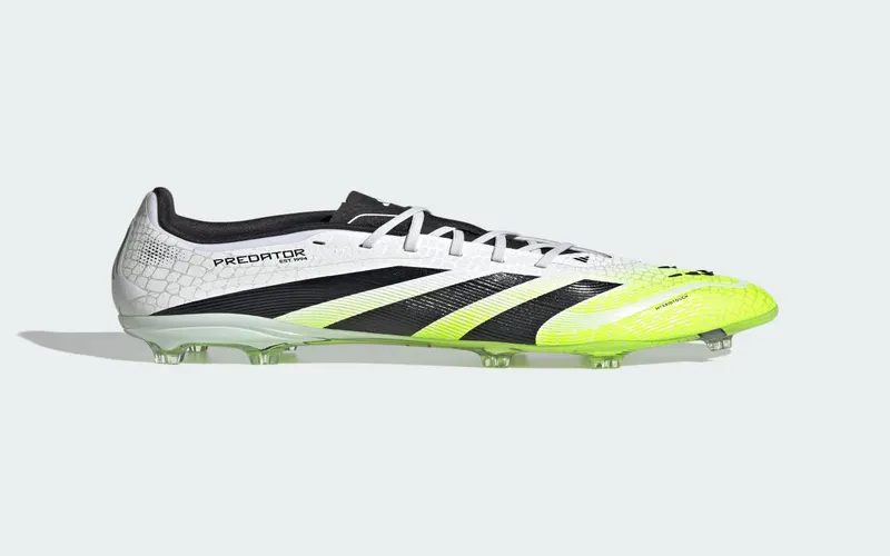 adidas Predator Elite FG Cloud White Core Black Lucid Lemon (JI1179)