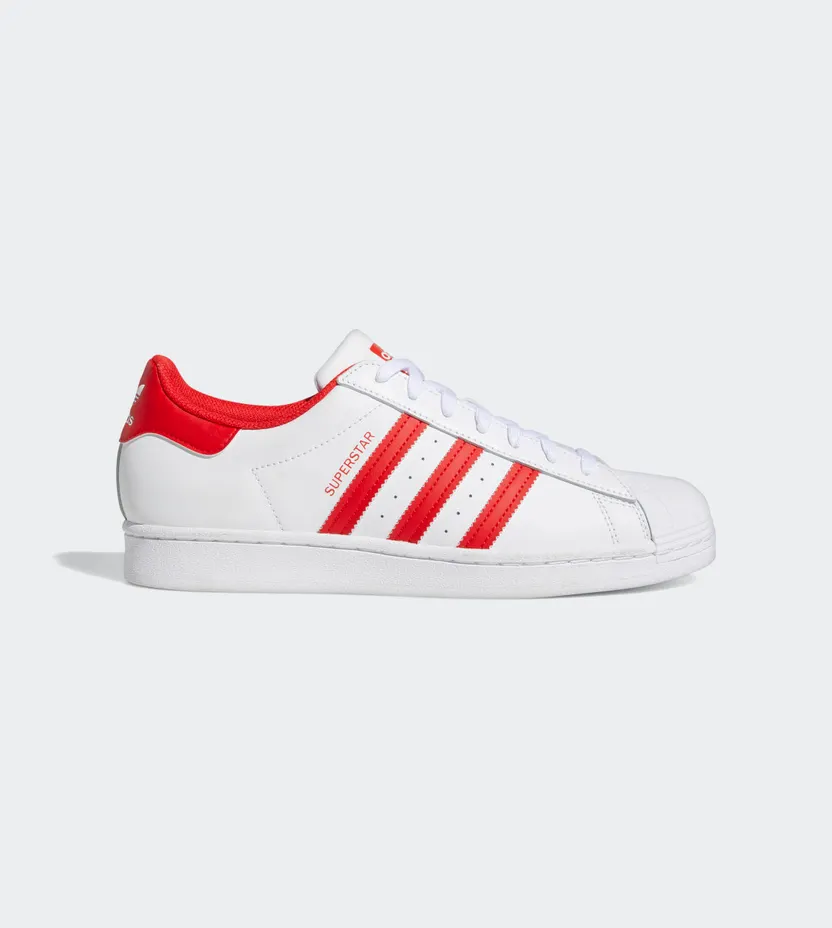 adidas Superstar Cloud White / Vivid Red / Cloud White (GZ3741)