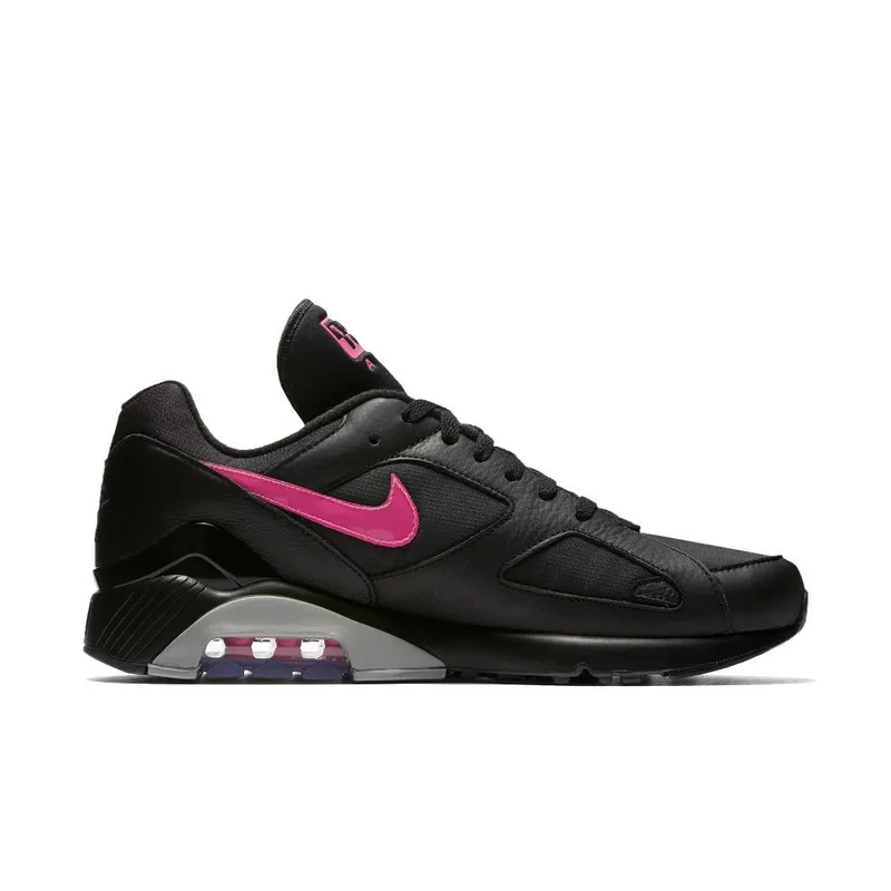 Nike Air Max 180 Black Pink Blast Black/Pink Blast-Wolf Grey (AQ9974-001)