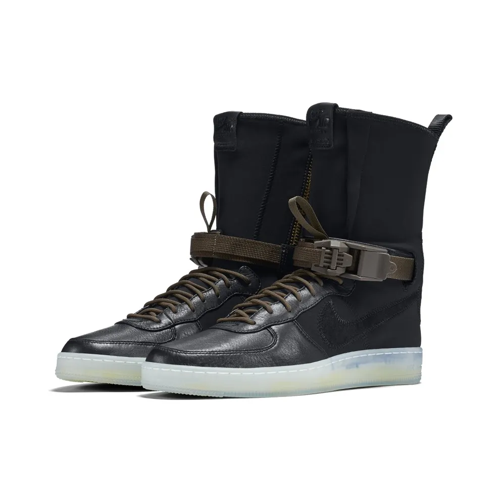 Nike x Acronym Air Force 1 Downtown Black Olive (649941-003)