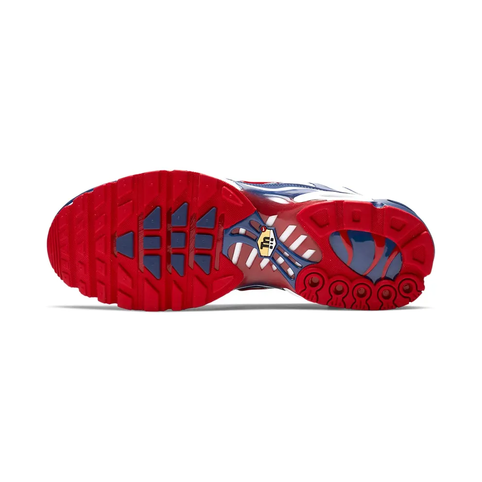 Nike Air Max Plus White Red Blue White/Gym Red (CJ9928-100)