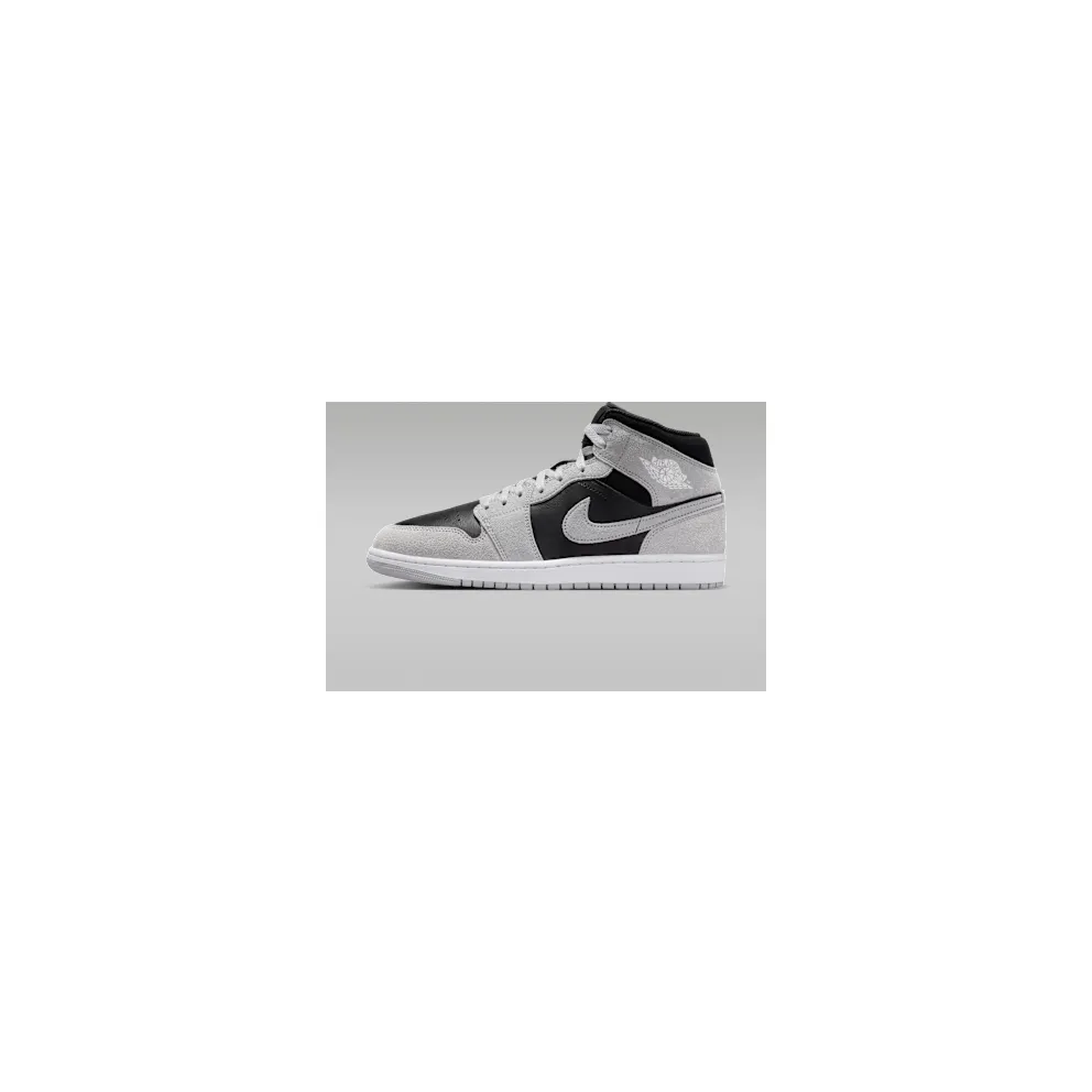 Jordan 1 Mid Light Smoke Grey Black – “Light Smoke Grey / Black / White” (DQ8426-008)