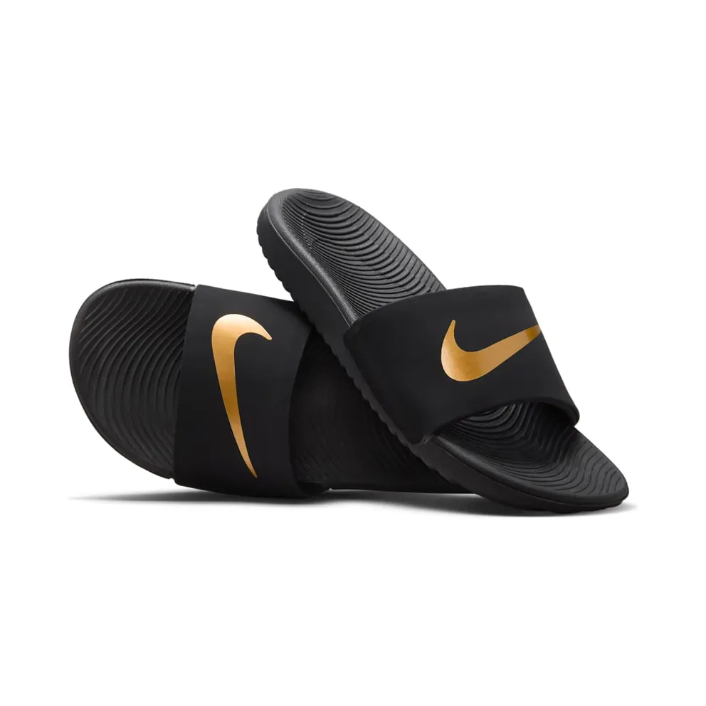 Nike Kawa Badeslipper jüngere/ältere Schwarz (819352-003)