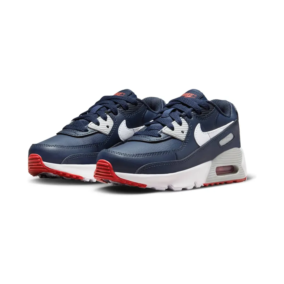 Nike Air Max 90 Leather Obsidian Track Red (DV3608-400)