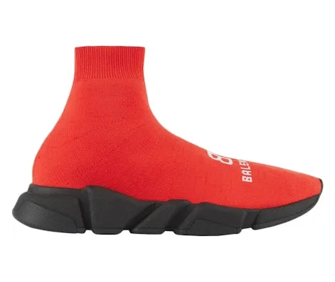 Balenciaga Recycled Speed Red Black