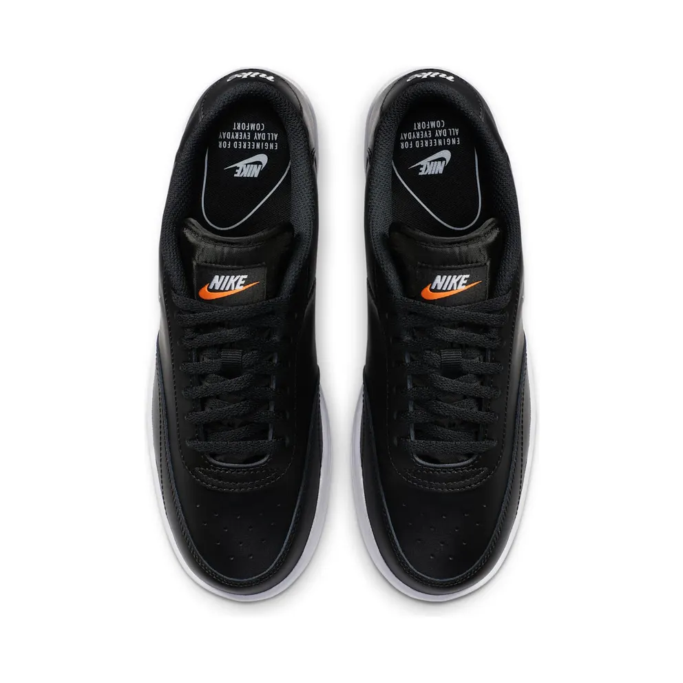Nike Court Vintage “Black / Total Orange / White” (CJ1676-001)