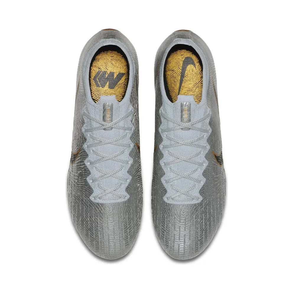 Nike Mercurial Vapor 12 Elite FG Golden Touch Atmosphere Grey/Oil Grey (BQ4657-001)