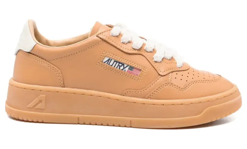 Autry Sneakers aus Leder – Nude (AULWBD02)