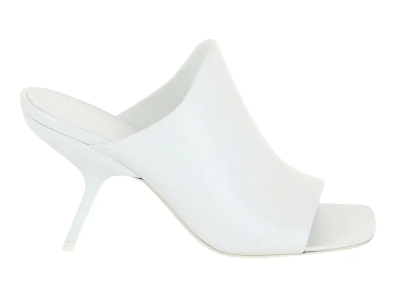 Ferragamo Era Mules White (01G519-766451-1C)