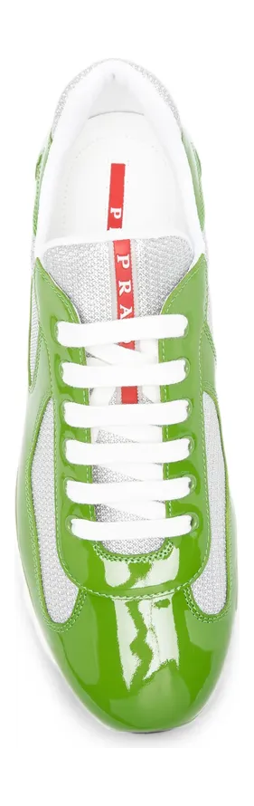 Prada Patent-leather “Green/Grey” (4E3400 F G000 ASZ F0F7S) (4)
