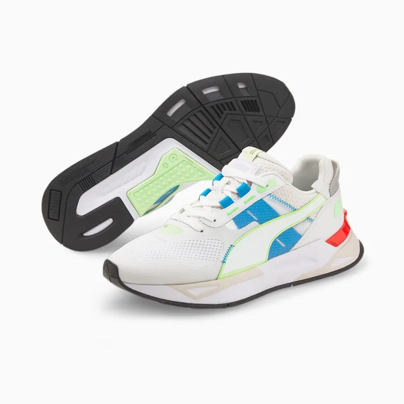 Women’s PUMA Mirage Sport Tech White/Nimbus Cloud/Fizzy Lime (383107-07)