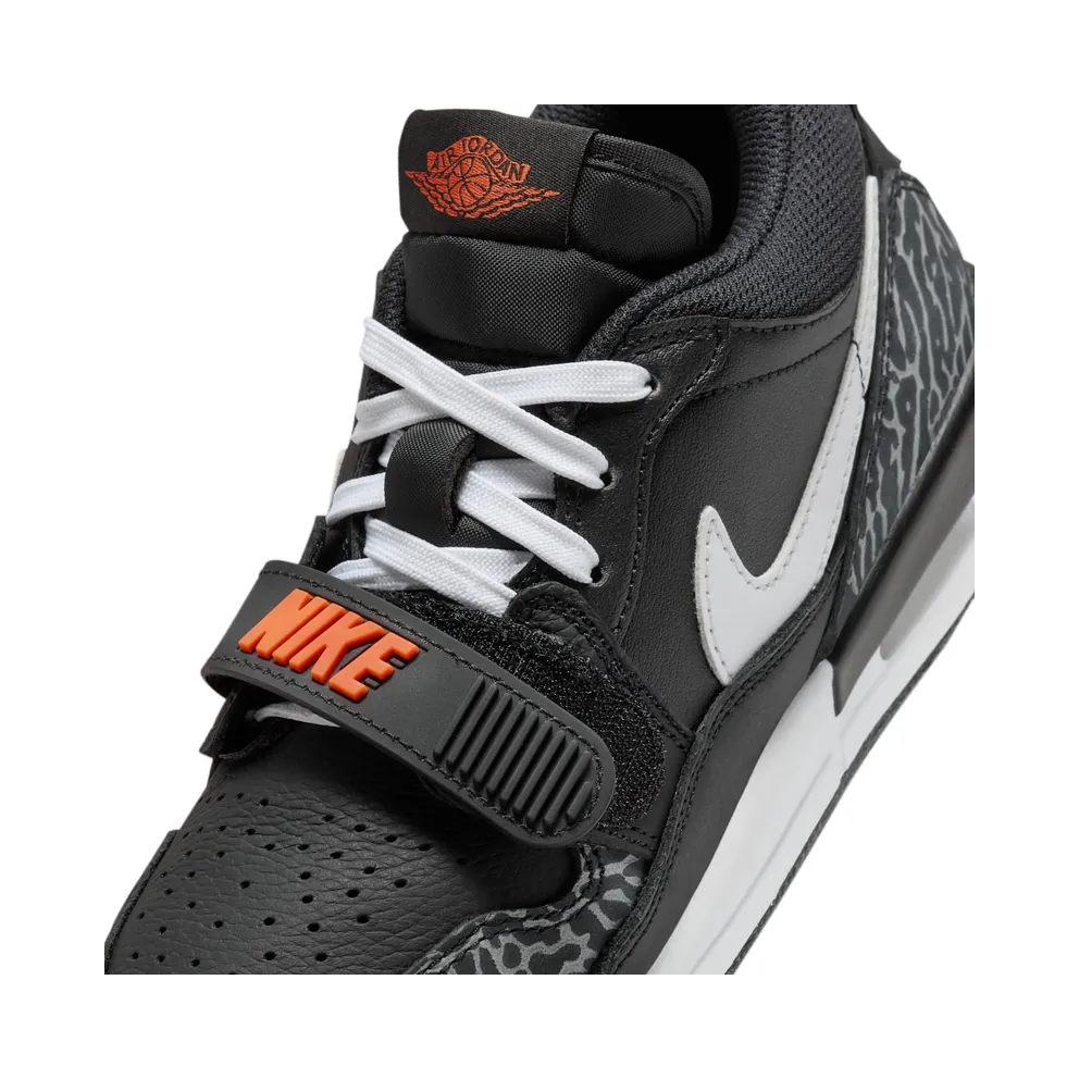 Jordan Legacy 312 Low Black White Safety Orange (CD9054-018)