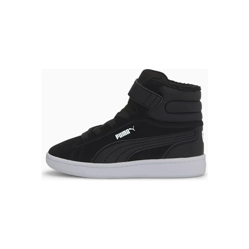 Puma Vikky v2 Mid Fur V White/Black (370623-03)