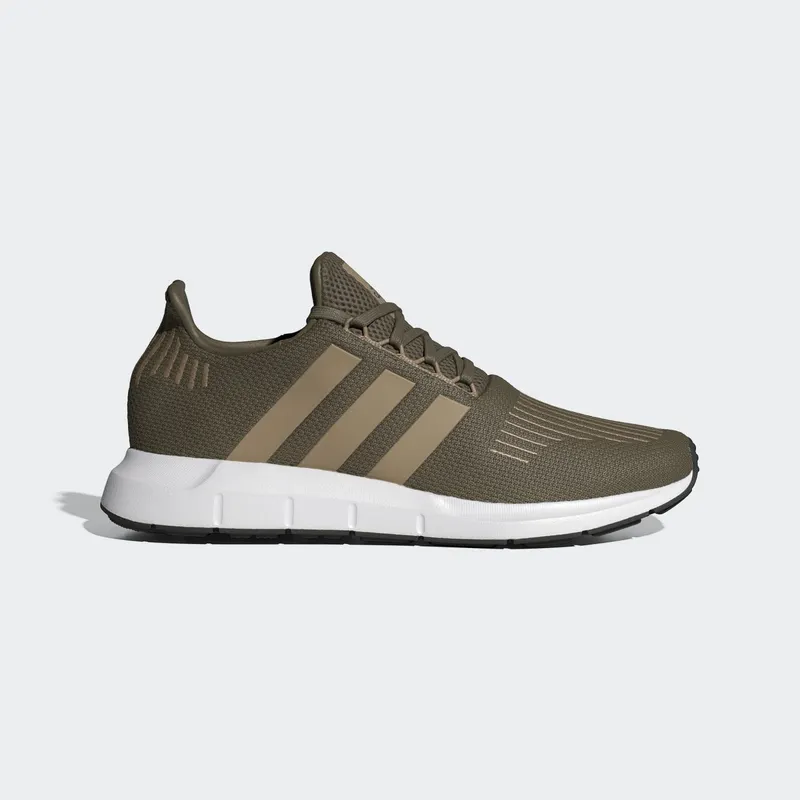 adidas Swift Run 1.0 Olive Strata Blanch Cargo Cloud White (JR6891)