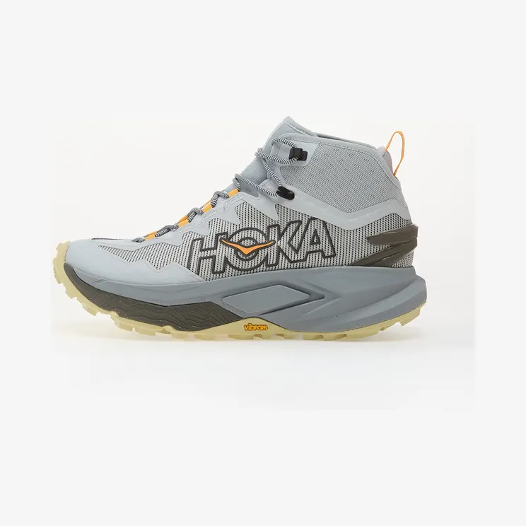 Hoka One Mafate Hike Mineral Blue Tumeric