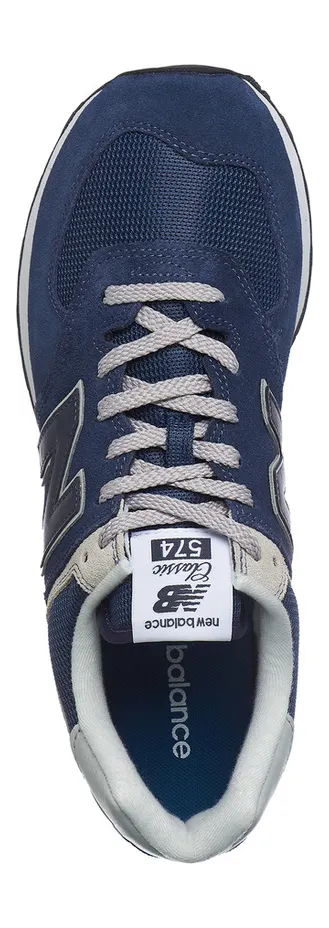 New Balance ML574 “Navy”: der Veteran, der jede Stadt plattläuft (4)