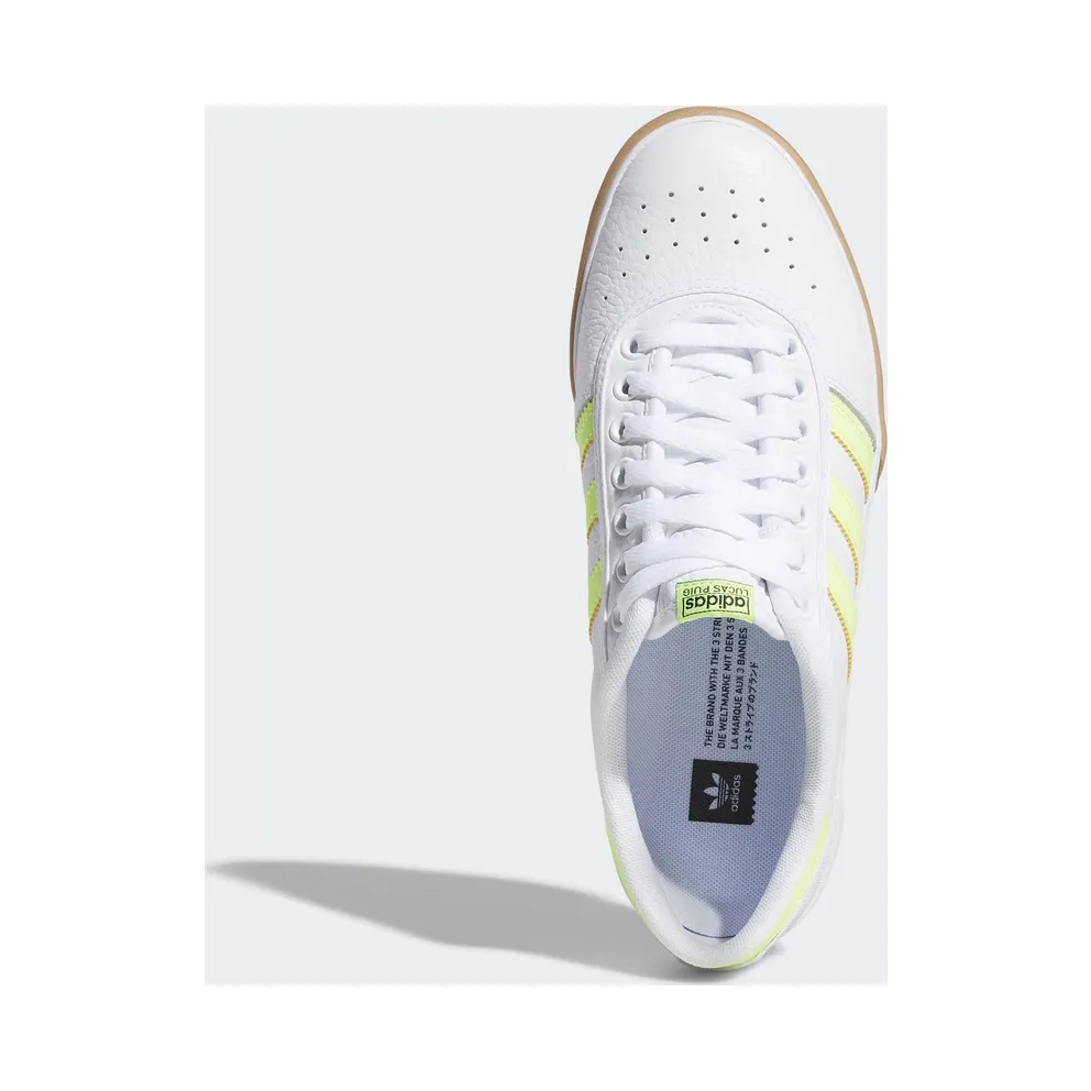 adidas Lucas Premiere Cloud White Hi Res Yellow Cloud White/Hi Res Yellow/Gum (DB3083)